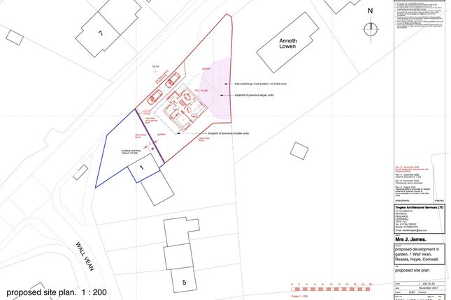 Building Plot With Granted Planning Permission For A 4 Bedroom Detached House For Sale
