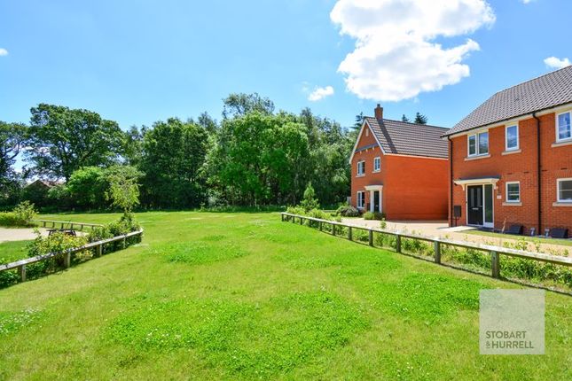 Thumbnail Semi-detached house for sale in Towler Drive, Sprowston, Norfolk