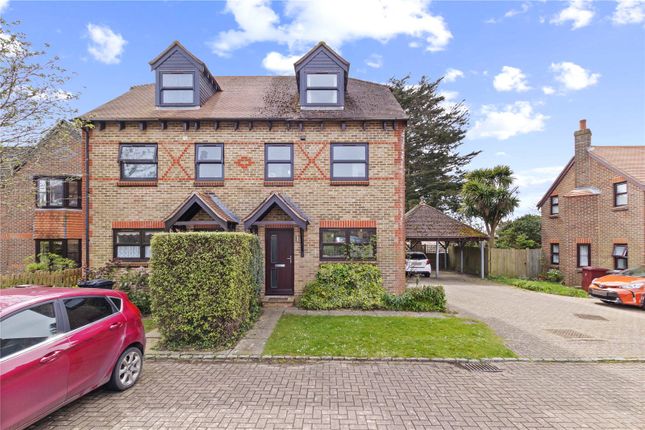 Thumbnail Semi-detached house for sale in Woodlands Lane, Chichester, West Sussex