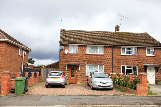 Thumbnail Semi-detached house for sale in Upper College Ride, Camberley, Surrey