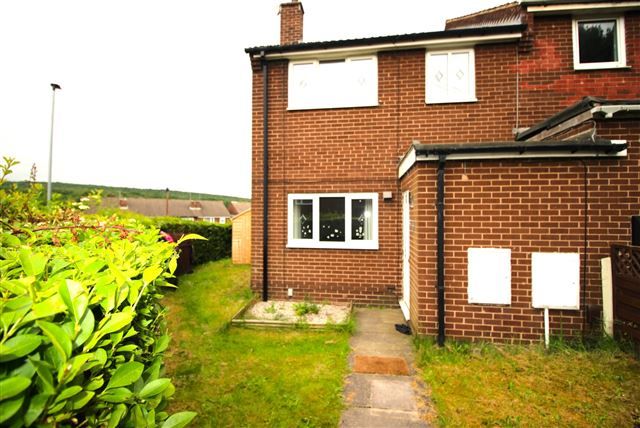 Thumbnail End terrace house to rent in Highlow View, Brinsworth, Rotherham