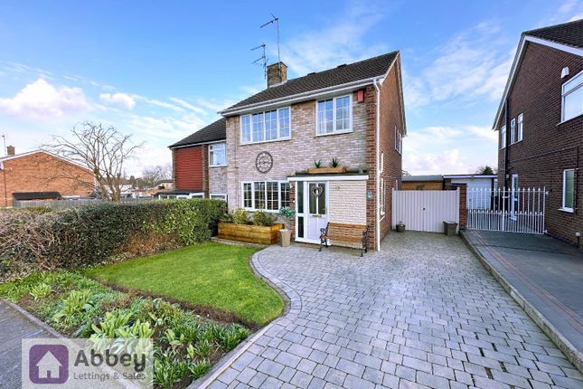 Semi-detached house for sale in Ranton Way, Leicester