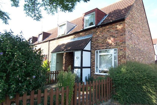 Thumbnail End terrace house to rent in Grange Close, West Molesey
