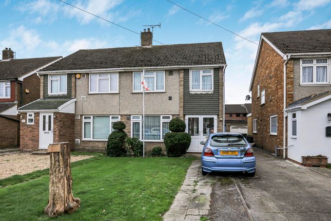 Thumbnail Semi-detached house for sale in Rodney Way, Colnbrook, Slough