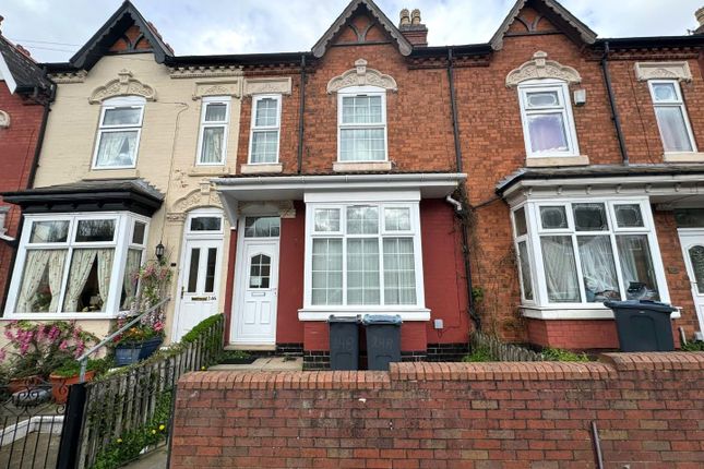 Terraced house for sale in Shenstone Road, Edgbaston, Birmingham