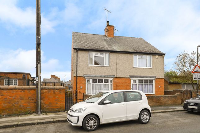 Thumbnail Semi-detached house for sale in Eyre Street East, Hasland, Chesterfield