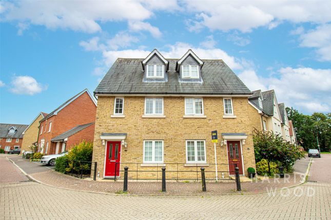 Thumbnail Semi-detached house to rent in Cambie Crescent, Colchester, Essex