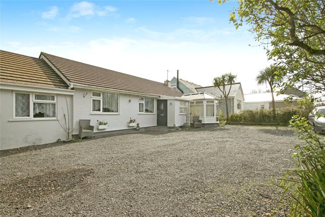 Thumbnail Bungalow for sale in Newquay Road, Goonhavern, Truro