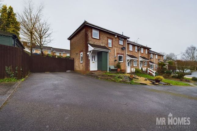 Thumbnail End terrace house for sale in Bankside Close, Thornhill, Cardiff