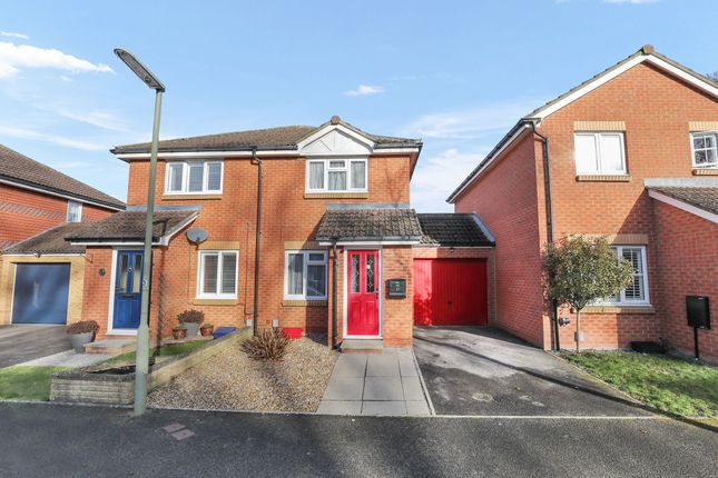 Semi-detached house for sale in The Glade, Mytchett, Camberley