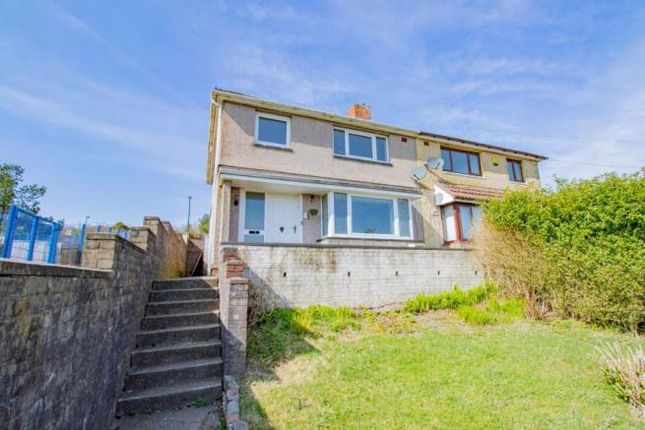 Thumbnail Semi-detached house to rent in Attlee Close, Cefn Golau, Tredegar