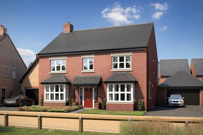 Thumbnail Detached house for sale in "The Lime" at Watermill Way, Collingtree, Northampton