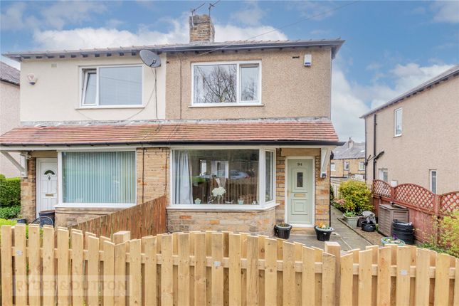 Thumbnail Semi-detached house for sale in Lee Mount Road, Halifax, West Yorkshire