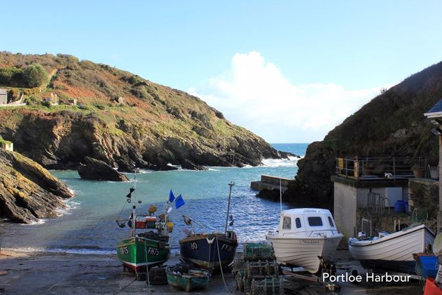 Detached house for sale in Portloe, The Roseland Peninsula, Cornwall