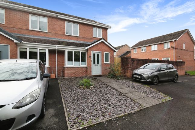 Thumbnail Semi-detached house for sale in Poets Way, Pontyclun