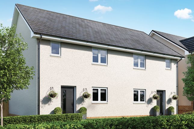 Thumbnail End terrace house for sale in Oak Place, Dalkeith