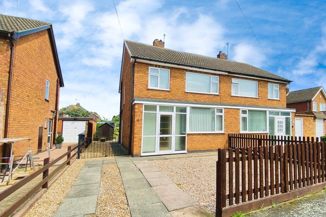 Semi-detached house for sale in Oriel Drive, Syston