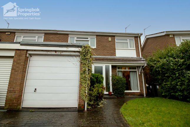 Thumbnail Semi-detached house for sale in Kielder Drive, Darlington, Durham