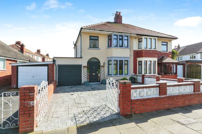 Semi-detached house for sale in Moor Park Avenue, Blackpool