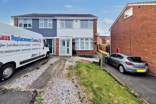 Thumbnail Semi-detached house to rent in Andover Close, Adderley Green, Stoke-On-Trent