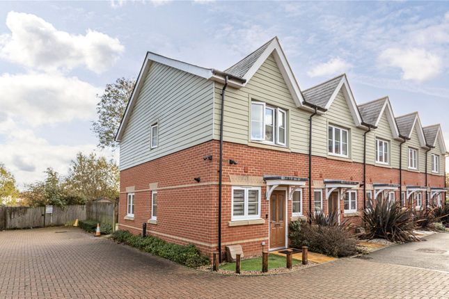 Thumbnail End terrace house for sale in Chertsey, Surrey