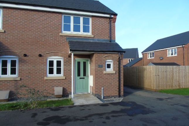 Thumbnail Semi-detached house to rent in Mill Hill View, Sapcote, Leicester