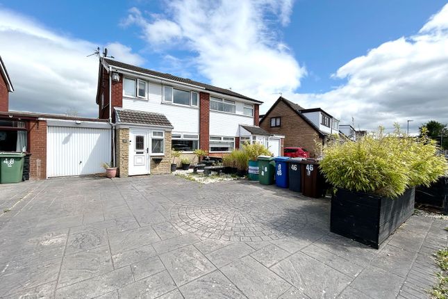 Thumbnail Semi-detached house for sale in Crediton Drive, Platt Bridge, Wigan