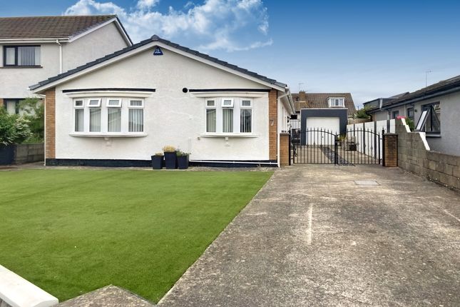 Thumbnail Detached bungalow for sale in Ramsey Close, Rest Bay, Porthcawl