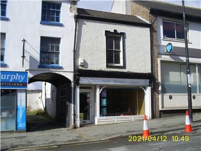 Retail premises to let in High Street, Mold, Flintshire