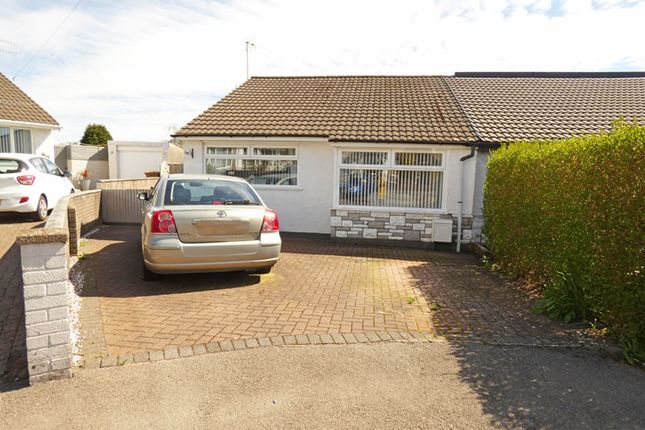 Thumbnail Semi-detached bungalow for sale in Hadrians Close, Gelligaer, Hengoed