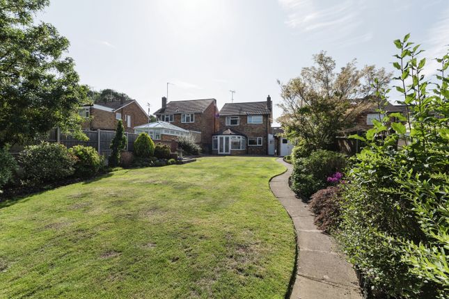 Thumbnail Detached house for sale in Woodland Way, Stevenage, Hertfordshire