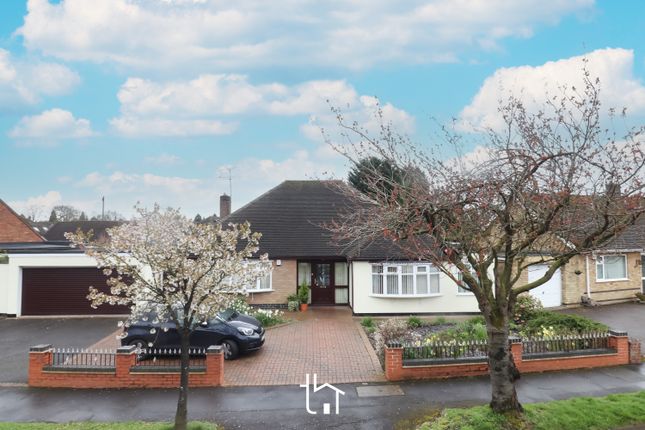 Detached bungalow for sale in Barry Drive, Kirby Muxloe, Leicester