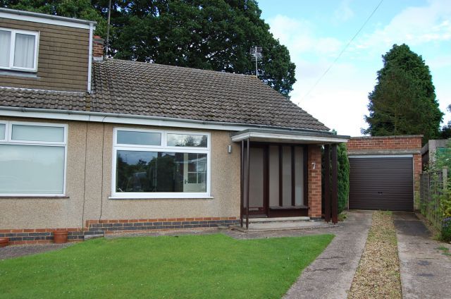 Thumbnail Semi-detached bungalow to rent in Arnsby Crescent, Moulton, Northampton