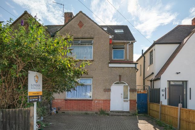 Thumbnail Semi-detached house for sale in Chatsworth Crescent, Hounslow