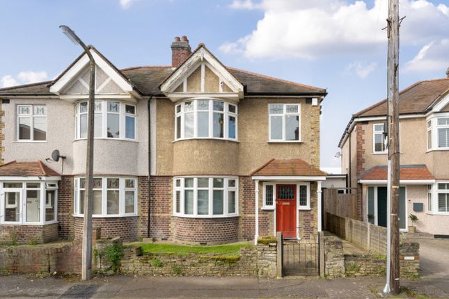 Thumbnail Semi-detached house for sale in Carlton Crescent, Cheam, Sutton, Surrey