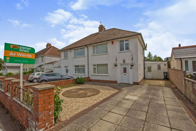 Thumbnail Semi-detached house for sale in Westbourne Road, Whitchurch, Cardiff