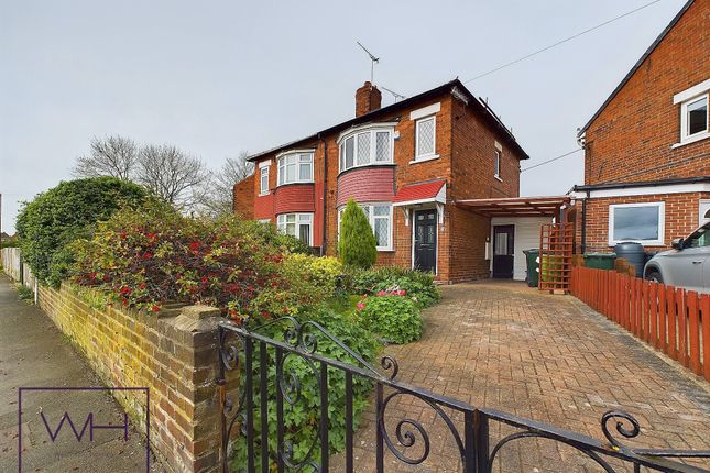 Thumbnail Semi-detached house for sale in Byron Avenue, Sprotbrough Road, Doncaster