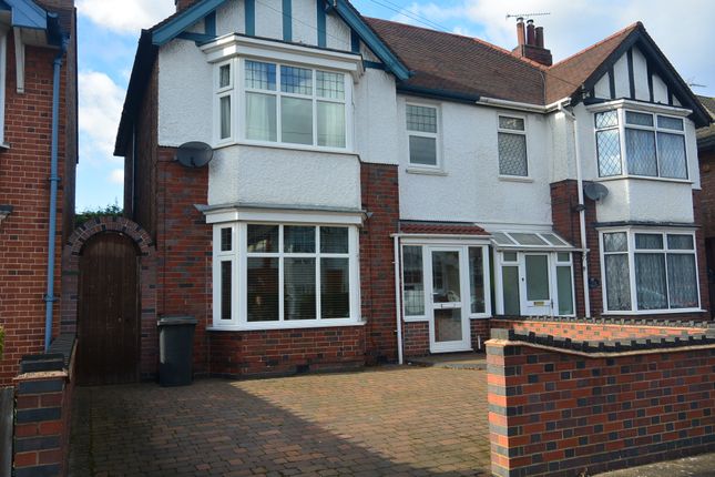 Thumbnail Semi-detached house to rent in Sybil Road, Leicester