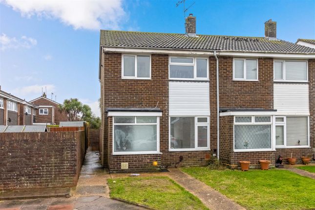 Thumbnail Semi-detached house for sale in Chilgrove Close, Goring-By-Sea, Worthing