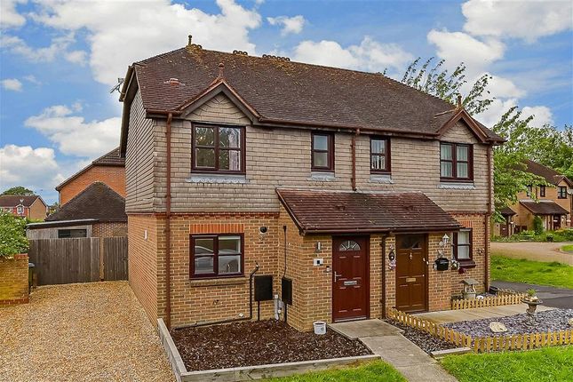 Thumbnail Semi-detached house for sale in Robert Way, Horsham, West Sussex