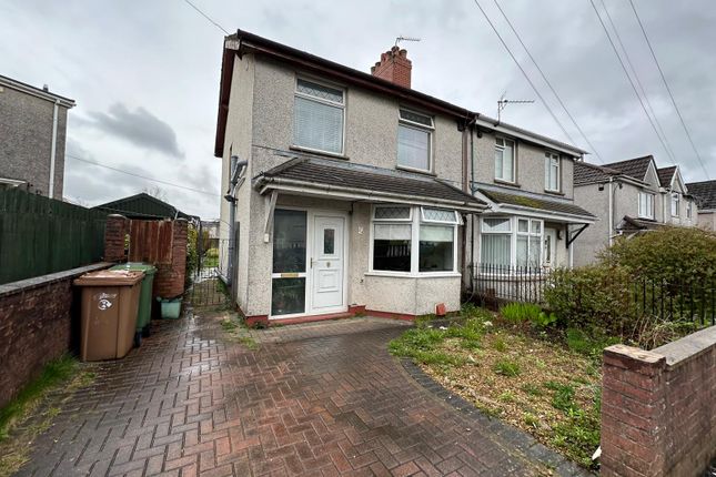 Semi-detached house for sale in Bedwellty Road, Cefn Fforest, Blackwood