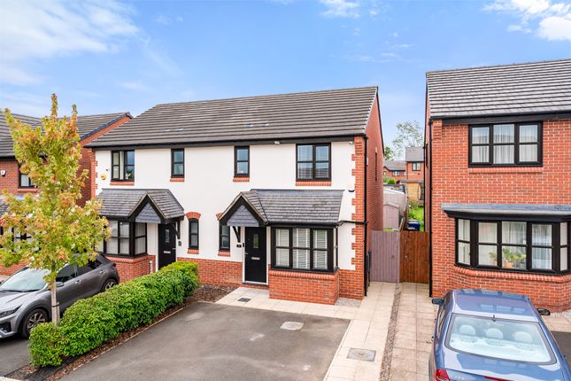 Thumbnail Semi-detached house for sale in Bowler Place, Stockport, Cheshire