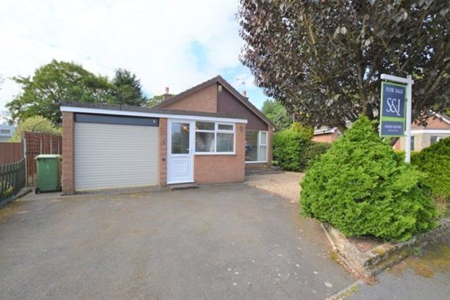 Thumbnail Detached bungalow for sale in Lime Grove, Market Drayton, Shropshire