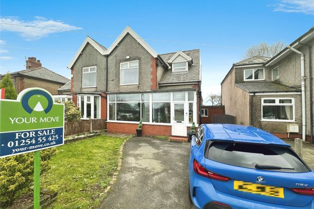 Thumbnail Semi-detached house for sale in Livesey Branch Road, Blackburn, Lancashire