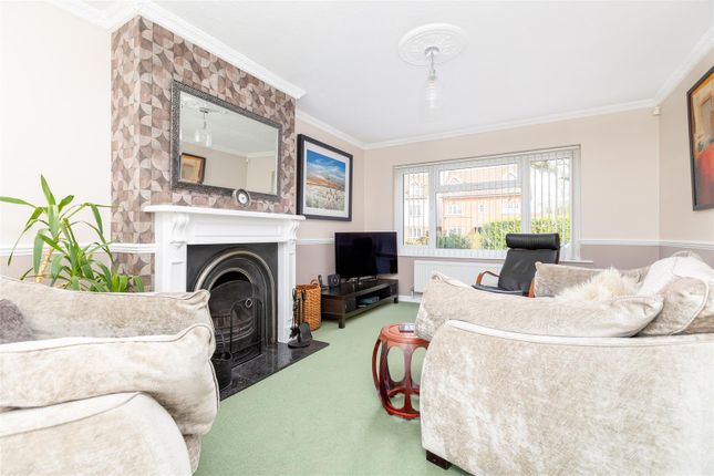 Semi-detached house for sale in The Green, Stotfold, Hitchin