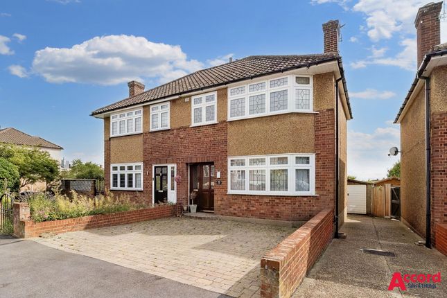 Semi-detached house for sale in Glenton Way, Romford