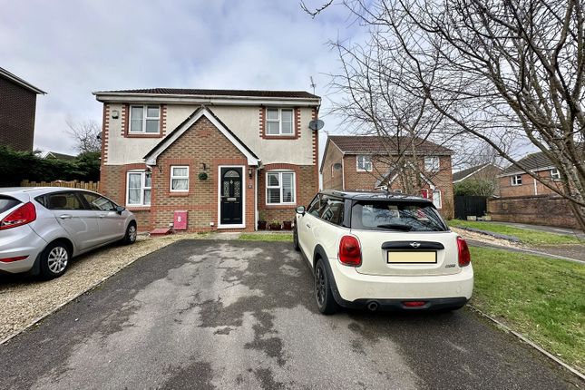 Semi-detached house for sale in St. Teilo Court, Undy, Caldicot, Newport. NP26