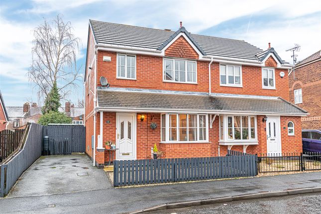 Thumbnail Semi-detached house for sale in Blackley Close, Latchford, Warrington, Cheshire