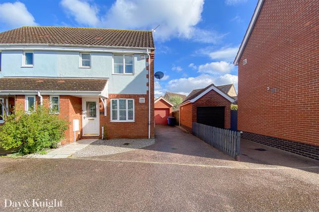 Thumbnail Semi-detached house for sale in Anchor Way, Carlton Colville, Lowestoft