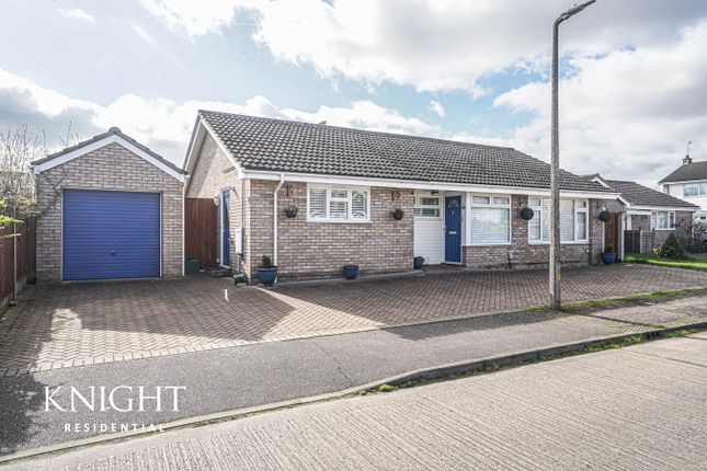 Thumbnail Detached bungalow for sale in Albertine Close, Stanway, Colchester